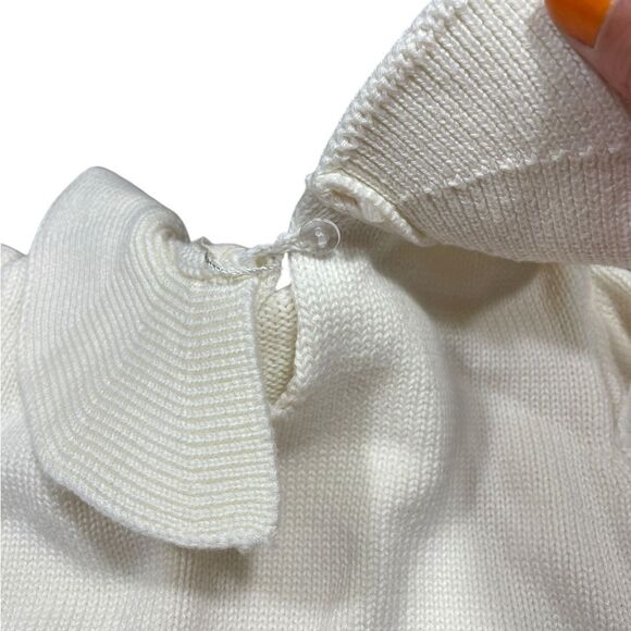 Angou Knit Sweater Bubble Romper Holiday Christmas Outfit Size 70 6 to 12 months - Picture 4 of 7